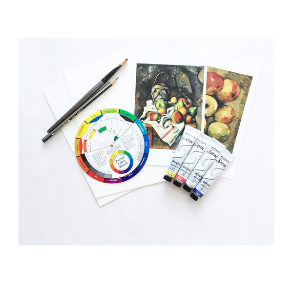 Monthly Art Subscription Box Quality Supplies + Video Instruction
