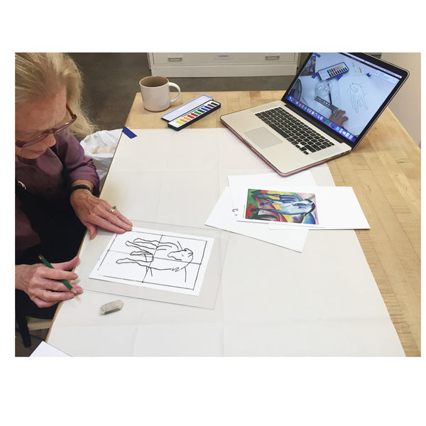 Monthly Art Subscription Box Quality Supplies + Video Instruction